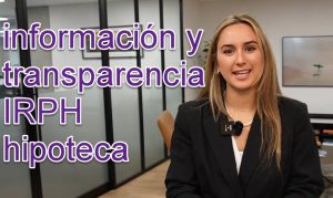 información transparencia IRPH hipoteca